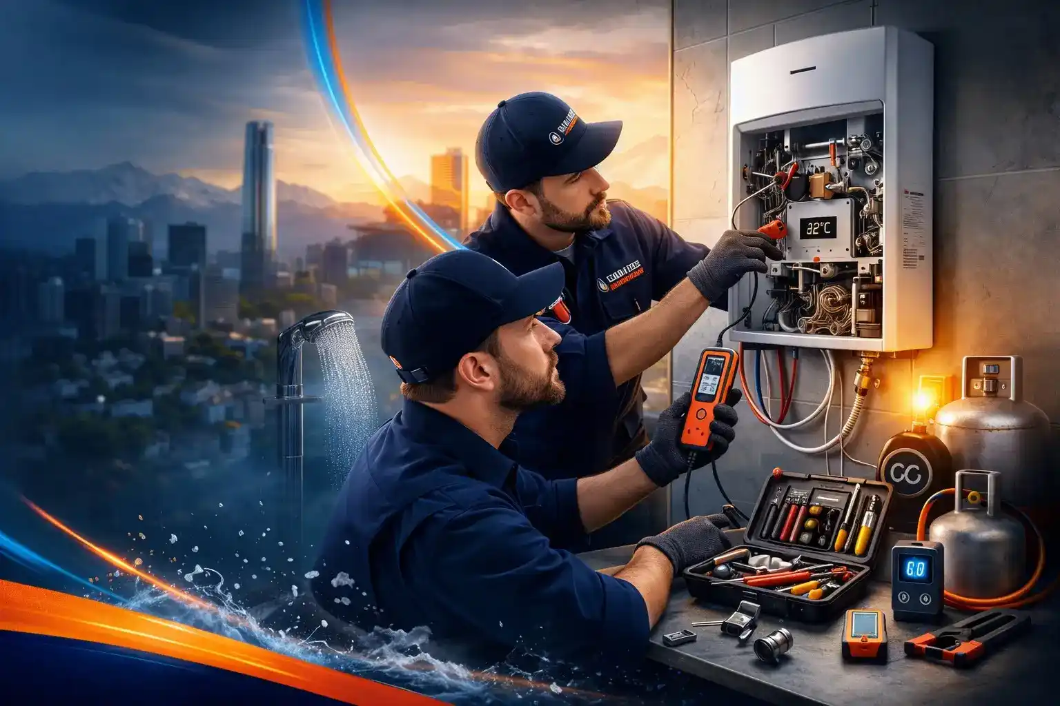 Reparación de calefont a gas en Santiago