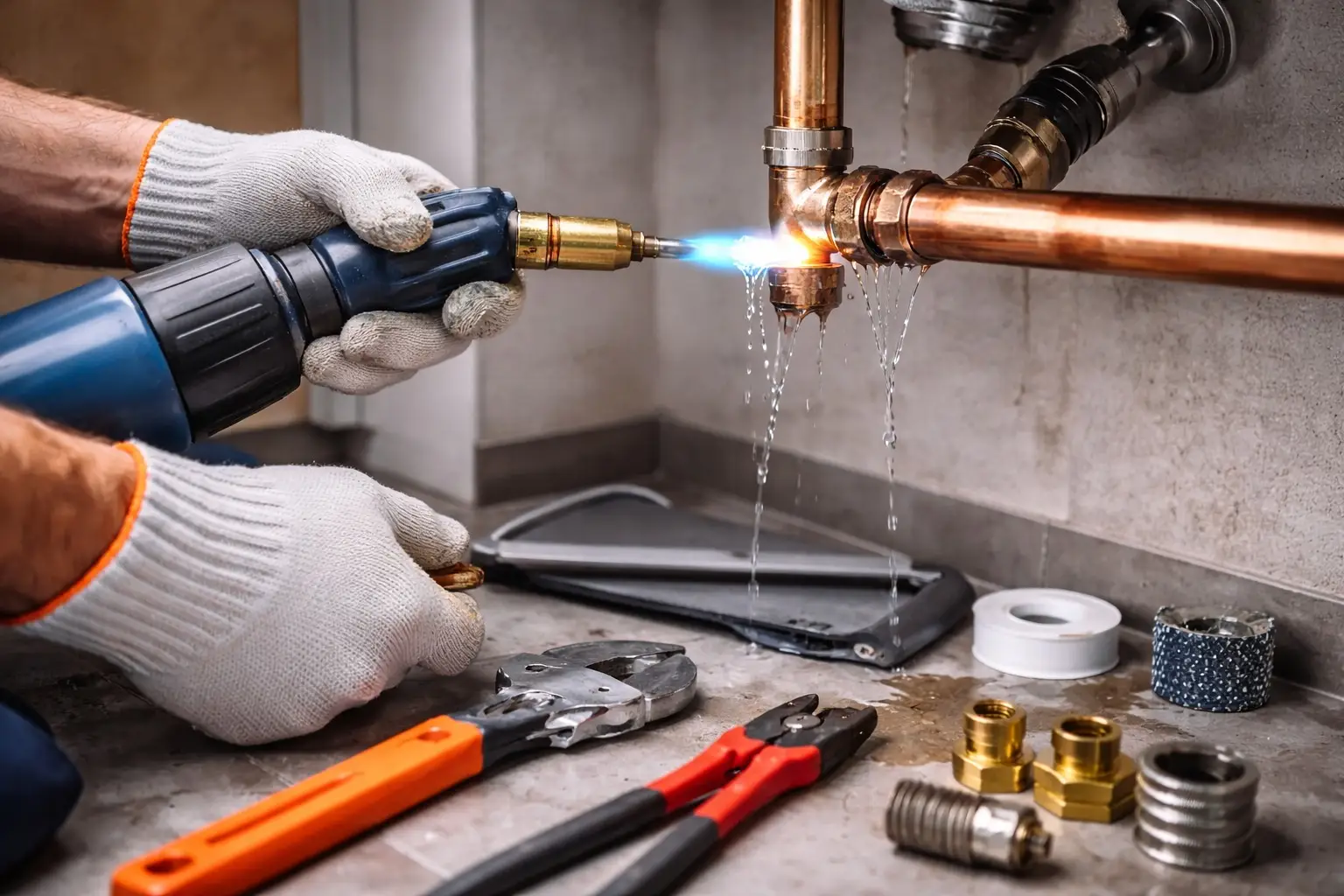 Detección de fugas de agua y gas en Santiago